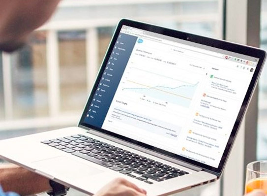 Salesforce auf Notebook