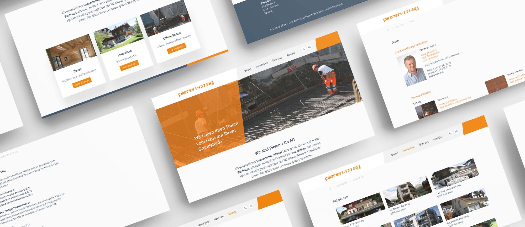 Vorschau neues Design Pieren + Co AG